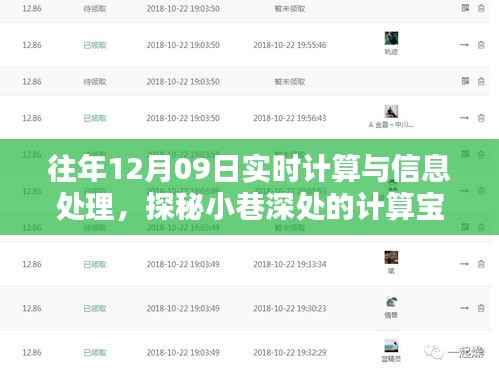 探秘小巷深处的计算宝藏,实时计算与信息处理领域的独特小店