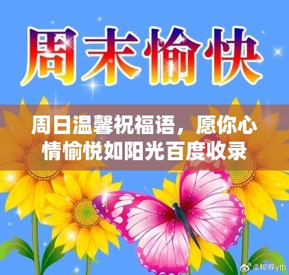 周日温馨祝福语，愿你心情愉悦如阳光百度收录