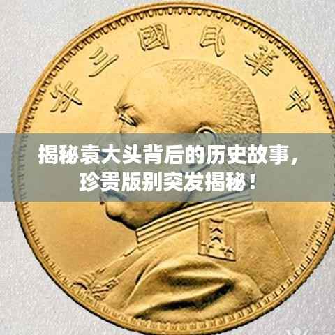 揭秘袁大头背后的历史故事,珍贵版别突发揭秘!