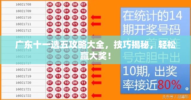广东十一选五攻略大全，技巧揭秘，轻松赢大奖！