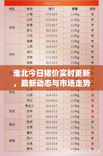 淮北今日猪价实时更新,最新动态与市场走势分析